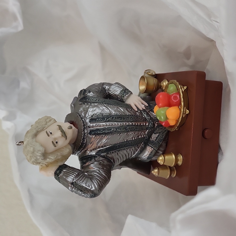 Hallmark 2023 Harry Potter Nearly Headless Nick Ornament MAGIC Light Sound - Picture 2 of 9